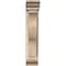 Ekena Millwork Funston Traditional Smooth Bracket w/ Offset Brace, Douglas Fir, 5 1/2"W x 16"D x 28"H BKT0604X16X28FST01SDF - alternate 2